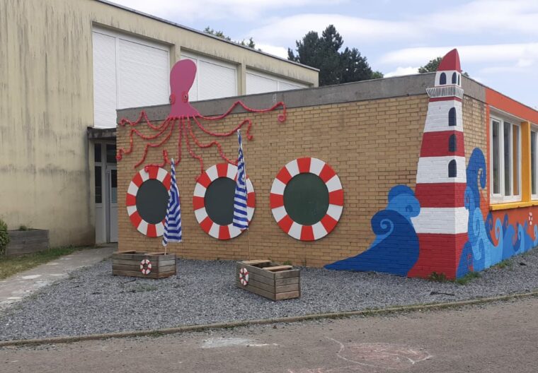 Arts en plastiques - Ecrin marin 2