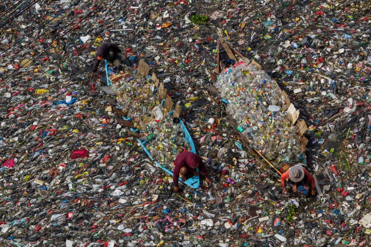 Pollution plastique © Algi Febri Sugita