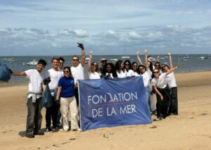 Collecte de déchets avec l'équipe de Samboat